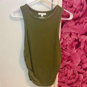 Khaki Green Tank Top- never worn
